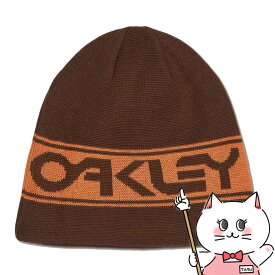 【楽天スーパーSALE】オークリー Oakley FOS901066 9WJ TNP REVERSIBLE BEANIE CARAFE/SOFT ORANGE 【リバーシブルビーニー ニット帽 帽子 フリーサイズ】【SBT】 (6054365)