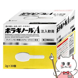 【指定第2類医薬品】ボラギノールA 注入軟膏 2g×30個【痔の薬】【天藤製薬株式会社】【宅配便送料無料】 (6044973)