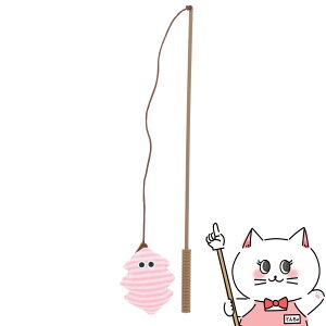 ペティオ ふわふわパピートイじゃらし 呑気なミーノ【happiest】【SBT】 (6040034)