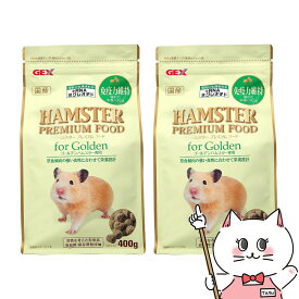 【セット】ジェックス ハムスタープレミアムフード ゴールデン専用 400g 2個セット 【happiest】【SBT】【SBT】 (6037291-set2)