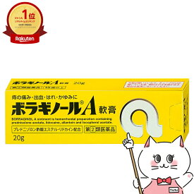 【指定第2類医薬品】ボラギノールA 軟膏 20g【天藤製薬株式会社】【痔の薬】【メール便送料無料】 (6039007)
