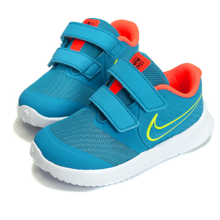 楽天市場 Nike Star Runner 2 Tdv 13 14 15 16 キッズ トドラー用スニーカーシューズ ナイキ スターランナー ローカット At1803 403 マジックテープ ベルクロ ゴム紐 軽量 子供 子ども 靴 くつ 男の子 男児 青 蛍光 ネオン ブルー あす楽 おしゃれmarket