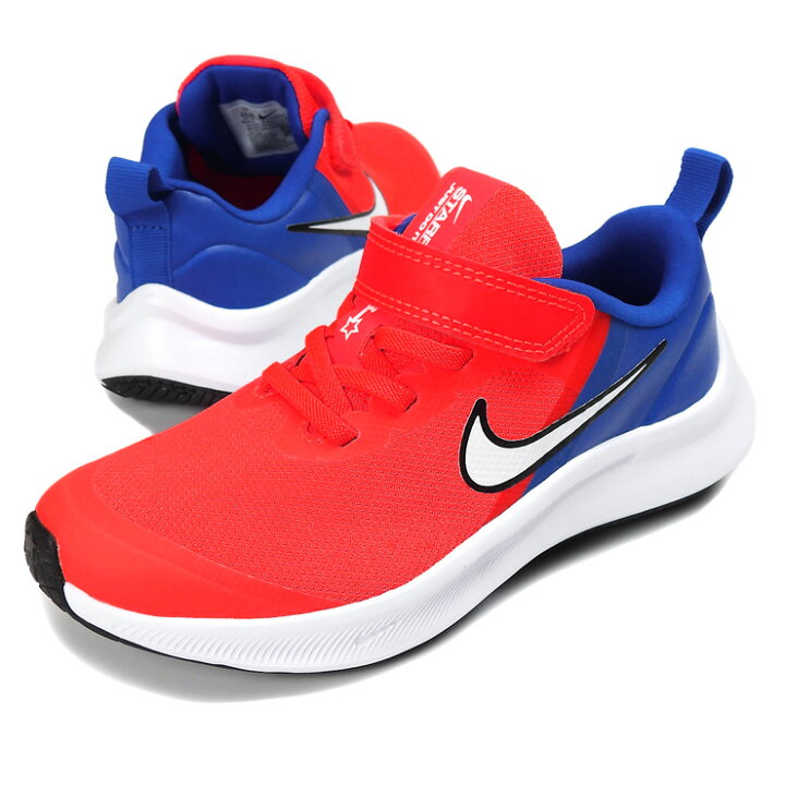 楽天市場 箱アウトレット Nike Star Runner3 Psv キッズ ジュニア用スニーカーシューズ 16 5 17 17 5 18 18 5 19 19 5 5 21 21 5 22 ナイキ スターランナー3 Da2777 600 子供 子ども 男児 男の子 女児 女の子 ベルクロ ゴム紐 ローカット 靴 くつ