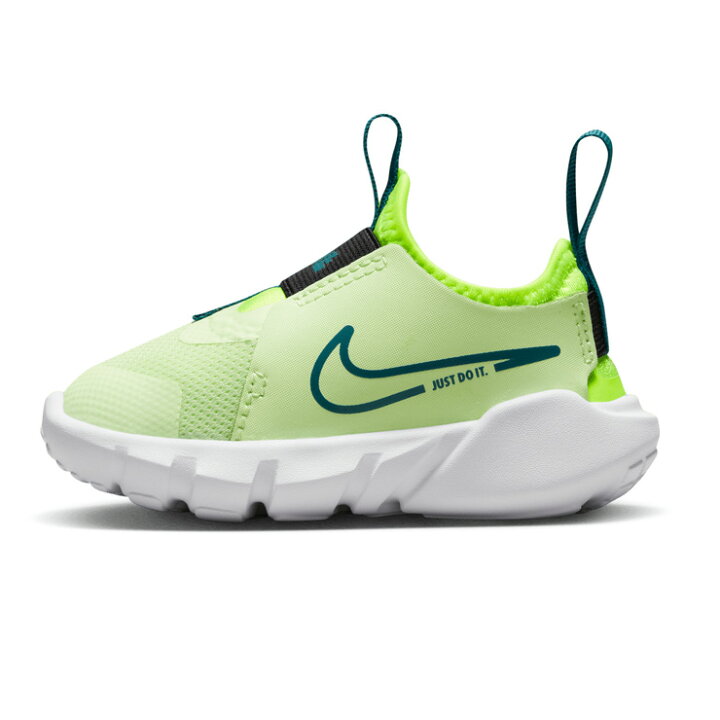 楽天市場 Nike Flex Runner 2 Tdv キッズ用スニーカーシューズ 12 13 14 15 16 ナイキ フレックスランナー2 ローカット Dj6039 002 スリッポン 子供 子ども 靴 くつ 男の子 男児 女の子 女児 イエロー 蛍光 ネオンカラー Barely Volt Bright Spruce Volt 箱アウトレット