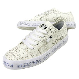 DC SHOES×STAR WARS SW MANUAL スニーカーシューズ 23 23.5 24 24.5 25 25.5 ディーシー スターウォーズ ローカットユニセックス メンズ 男性 紳士 レディース 女性 婦人 DM222106 ADYS300718 レースアップ 靴 くつ 白 ホワイト WHITE/BLUE(EBL) 箱アウトレット