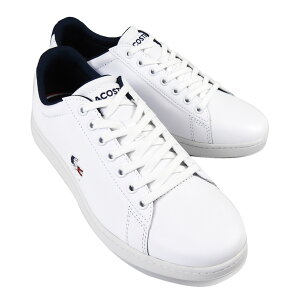 LACOSTE CARNABY EVO TRI 1 Xj[J[ V[Y fB[X 407WHT/NVY/RED 23 23.5 24 24.5 SFA0048 39SFA0048407 RXe J[ir[ GH [Jbg [XAbv R Ђ wl  zCg WHITE yAEg