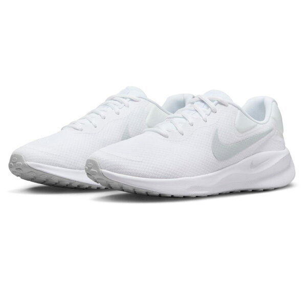 NIKE REVOLUTION 7 ローカット スニーカー シューズ メンズ WHITE/PURE PLATINUM-WHITE 24 24.5 25 25.5 26 26.5 27 27.5 28 FB2207 100 ナイキ レボリューション7 男性 紳士 ユニセックス レディース 女性 白 ホワイト 【箱アウトレット】28.0cm(US10);WHITE/PURE PLATINUM-WHITE