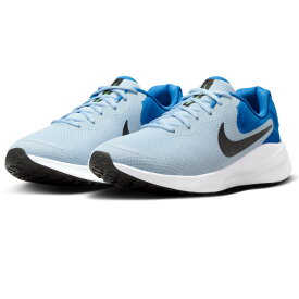 NIKE REVOLUTION 7 ローカットスニーカーシューズ メンズ LT ARMORY BLUE/BLACK-STAR BLUE 24 24.5 25 25.5 26 26.5 27 27.5 28 28.5 29 FB2207 402 ナイキ レボリューション7 男性 紳士 ユニセックス レディース 女性 靴 くつ 運動 青ブルー 箱アウトレット