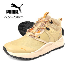 PUMA Pacer Future TR Mid スニーカーシューズ メンズ レディース sand dune-granola-pumpkinpie 22.5 23.5 24.5 25.5 26 26.5 27 27.5 28 385866 07 プーマ ペーサーフューチャー 男性 紳士 靴 くつ ミッドカット 紐 ひも ベージュ 箱アウトレット