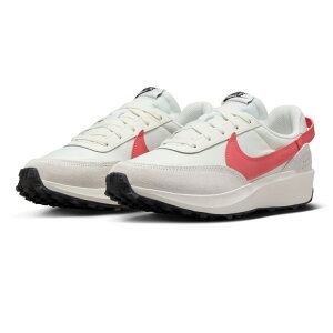 WMNS NIKE WAFFLE DEBUT ローカット スニーカー シューズ レディース 23 23.5 24 24.5 25 DH9523 108 ナイキ ワッフルデビュー 女性 ウィメンズ 婦人 紐 レースアップ 白 ホワイト ピンク SAIL/ASTER PINK-BLACK 【