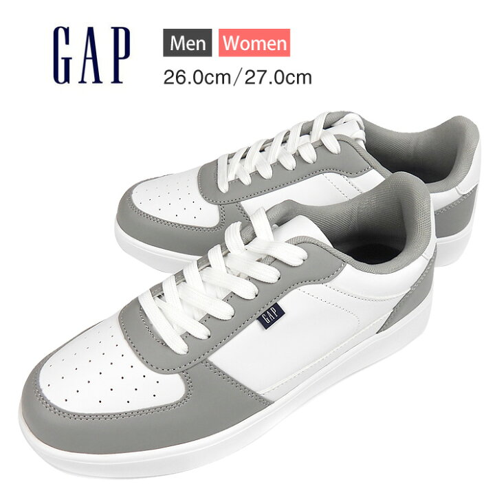 楽天市場】GAP ローカット スニーカー シューズ メンズ ホワイト 