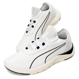 PUMA SOFTRIDE REMI FEMME MU WNS ローカット スニーカー シューズ レディース ホワイト 23 23.5 24 24.5 プーマ ソフトライドレミフェムMUウィメンズ 311079 02 婦人 女性 運動靴 白 puma white-puma black