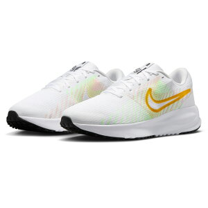 NIKE RUN DEFY ローカット スニーカー シューズ 白 ホワイト メンズ 26 26.5 27 27.5 28 28.5 HM9594 101 ナイキ ラン デファイ ランニング ジョギング レースアップ 紐 ひも WHITE/LASER ORANGE 【箱アウトレット