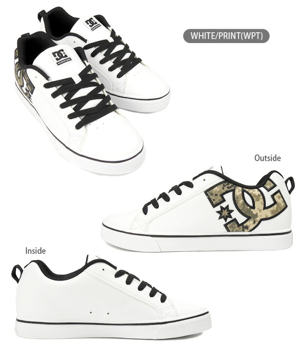 楽天市場】DC SHOES COURT VULC SE SN スニーカー シューズ メンズ 26 