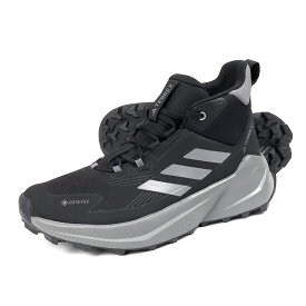 アディダス TERREX TRAILMAKER 2 MID GTX W トレッキングシューズ レディース 23 23.5 24 24.5 25 25.5 26 IE9066 adidas テレックス トレイルメーカー ハイキングシューズ 登山靴 黒 ブラック グレー CBLACK/CARBON/GREFOU