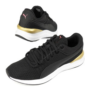 PUMA Adela Core [Jbg Xj[J[ V[Y fB[X ubN 23.5 24 24.5 v[} Af RA 370544 01 wl  [XAbv R Ђ   S[h Puma Black-Puma Team Gold yAEgbg