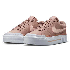 WMNS NIKE COURT LEGACY LIFT Xj[J[ V[Y fB[X 23 23.5 24 24.5 DM7590 601 [Jbg iCL R[g KV[ tg EBY  wl [XAbv sNx[W PARTICLE PINK/WASHED CORAL
