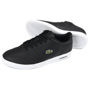 ���R�X�e T-�x�[�X 224 1 SMA �����Y �X�j�[�J�[ �V���[�Y 25.5 26 26.5 27 28 �u���b�N/�z���C�g LACOSTE T BASE 48SMA0114 ���[�J�b�g ���[�X�A�b�v �R �Ђ� �R�[�g�V���[�Y ���n �� BLK/WHT�y���A�E�g���b�g