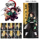 鬼滅の刃 スポーツタオル グッズ フェイスタオル キャラクター 鬼殺隊 柱 竈門炭治郎 竈門禰豆子 我妻善逸 嘴平伊之助 冨岡義勇 煉獄杏寿郎 宇髄天元 時透無一郎 胡蝶しのぶ 伊黒小芭内 甘露寺蜜璃 悲鳴嶼行冥 不死川実弥 綿100%　【メール便送料無料】 1680
