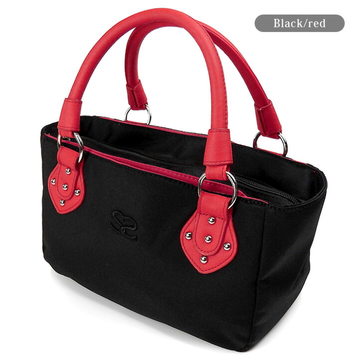 楽天市場】SAVOY トートバッグ ブラックレッド SM085604 サボイ オール 