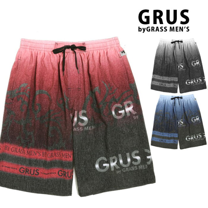 楽天市場 大きいサイズ ブランド水着 Grus By Grass メンズ用サーフ