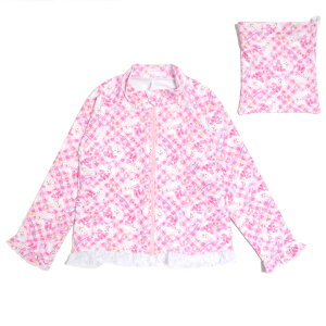 �L�b�Y ���� ���̎q ���� ���b�V���K�[�h BONBONRIBBON �ڂ�ڂ��ڂ� 100 110 120 130 �T�����I �L�����N�^�[ ���O���h�~ UV ���Ă��h�~ �c�� �W�b�v�A�b�v �W�b�p�[ �O�J�� �t�@�X�i�[ �`�F�b�N ��