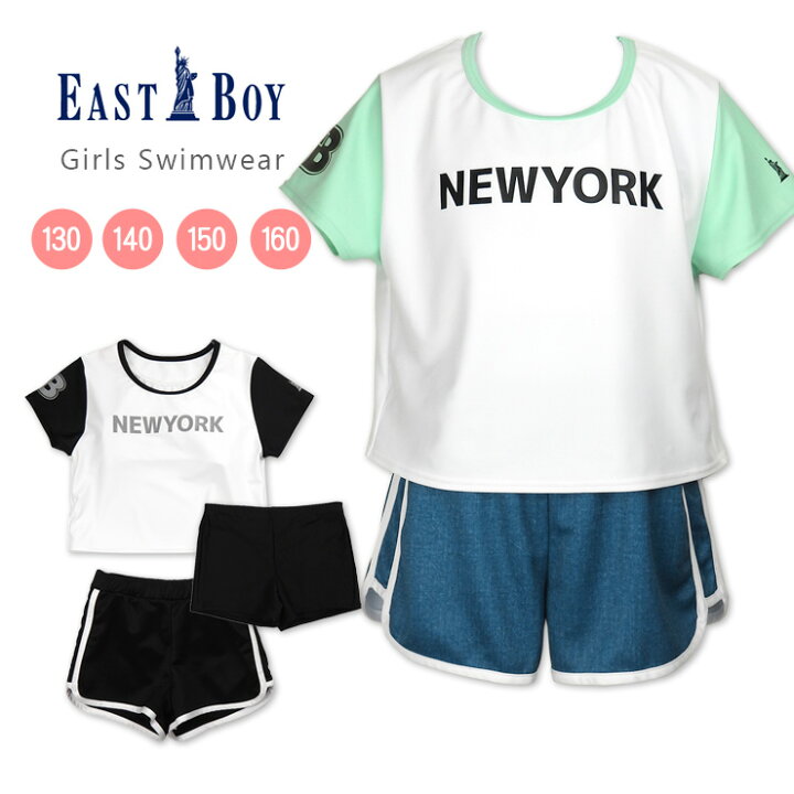 楽天市場】EASTBOY セパレート 水着 3点セット キッズ ジュニア 女の子 