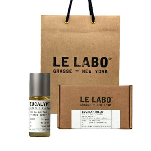 2��3�� ����LE LABO �����{ ���� ���[�J���v�^�X20 EUCALYPTUS 20 �@�I�[�h�p���t�@�� ���� eau de parfum 15mL/50mL/100mL�y����BOX���b�s���O�V���b�p�[�t���z�v���[���g�@�M�t�g le labo EUCALYPTUS 20