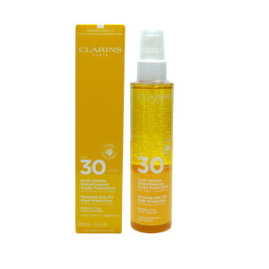 CLARINS /�N�������X �O���E�C���O�@�T���@�I�C���@�n�C�@�v���e�N�V�����@ 150mL�^SPF30�EPA++++�^�{�f�B�E�w�A�p���₯�~�߃I�C��