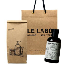 Le Labo �� ���{ BODY OIL (�{�f�B �I�C��) BERGAMOTE 22 (�x���K���b�g 22) 120mL �V���b�p�[�t�� �v���[���g�@�M�t�g ���ܕt��