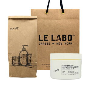 LE LABO �����{ �{�f�B�N���[�� �q�m�L HINOKI BODY CREAM HINOKI 250mL �V���b�p�[�t�� �v���[���g�@�M�t�g�@���ܕt��
