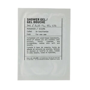 LE LABO { V[WF }_ i{fBp򗿁jSHOWER GEL MANDARIN@~jTCY 3ml gїp@Tv 