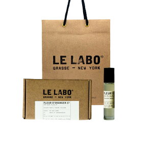 Le Labo �� ���{ LIQUID BALM (���L�b�h �o�[��) FLEUR D'ORANGER 27 (�t���[�� �h�����W�F 27 ) 9mL �V���b�p�[�t�� �v���[���g�@�M�t�g �y����BOX���b�s���O�z���܃V���b�p�[�t�� �a�����@��̓�