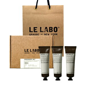 �� ���{ �iLe labo�jDISCOVERY SET �f�B�X�J�o���[�Z�b�g 30ml x 3 �p�t���[�~���O �n���h �N���[�� (�A�i�U�[ 13�E�e �m���[�� 29�E�T���^�� 33) �y����BOX���b�s���O�z�V���b�p�[�t�� �v���[���g �M�t