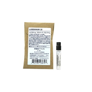 �������T�C�Y ���� ���K�i �� ���{ �iLe labo�jLABDANUM 18 (���u�_�i�� 18) 1.5ml/ �I�[�h�p���t�@�� ���� eau de parfum �~�j�T�C�Y �g�їp