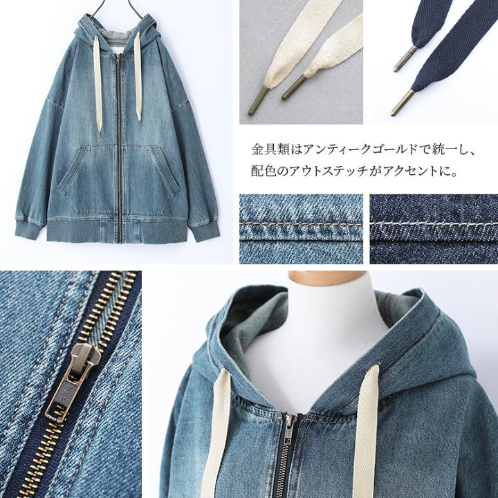 楽天市場】【全品送料無料】パーカー デニムパーカー メンズ トップス 