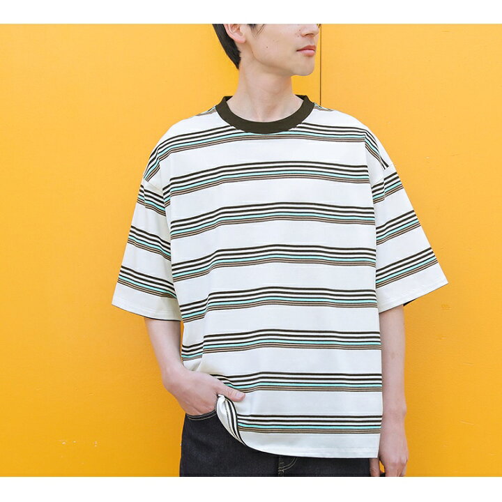 楽天市場】【全品送料無料】【感謝価格】『マルチボーダーTシャツ』[n 