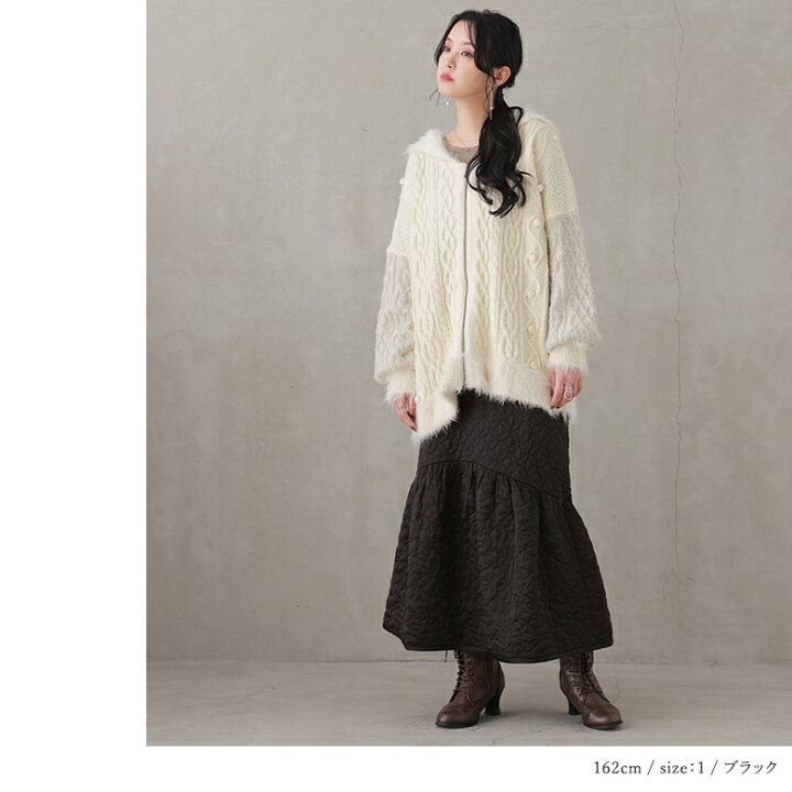 楽天市場】【感謝価格】『幾何柄アートキルティングスカート』[somari 