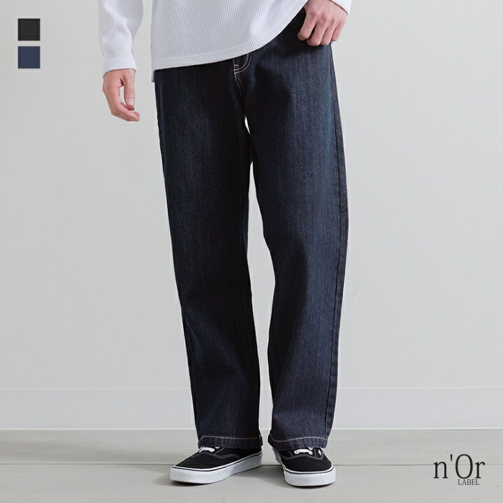 楽天市場】デニム パンツ メンズ ボトムス 黒 インディゴ M L XL 