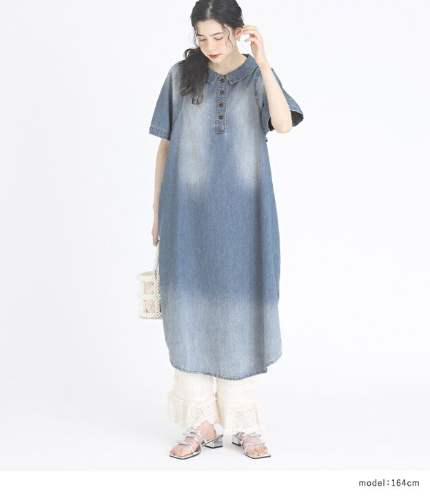楽天市場】【5/16 12:59迄クーポンで20％OFF】デニム ワンピース 