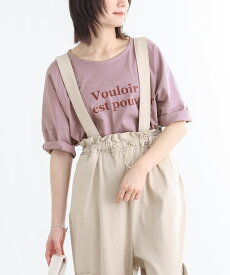 【新色登場】『汗ジミ防止ゆるっとロゴTシャツ』[n'OrLABEL 汗染み防止 Tシャツ レディース 春夏 ロゴTシャツ 半袖 カットソー Uネック 五分袖 綿100% コットン 英字ロゴト 汗ジミ防止シリーズ]※メール便可※【10】