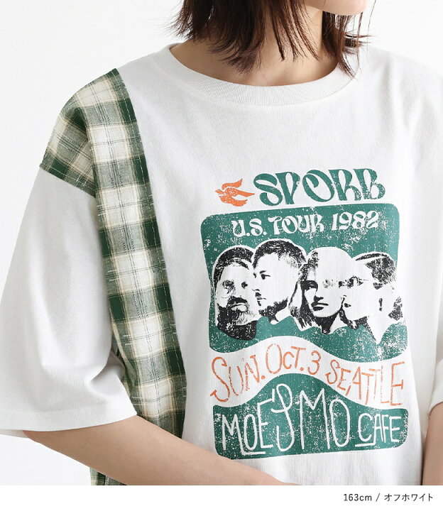 楽天市場】『リメイク風Tシャツ』[Tシャツ トップス カットソー 