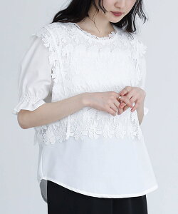 yقڑSi10%OFF 11/26 19:59zuEX fB[X gbvX xXg vI[o[ N[lbN  ԕ n V[g ~h [X Vcn V[O LfB[X[u 2