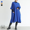 【11/11 1:59迄ほぼ全品20%OFF】シャツワンピース レディース ドレス 半袖ワンピース 羽織り 前後2way コットン100％ 綿100％ クルーネック ドルマンワンピース 半袖 スリット シンプル ナチュラル ポケット 春 夏 秋 オシャレウォーカー【メール便不可】【30】