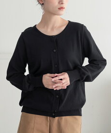 【クーポンで最大20%OFF 1/16 1:59迄】【送料無料】カーディガン 長袖 ニット レディース トップス ニットカーディガン セーター 羽織り 綿100％ Vネック Uネック レイヤード 重ね着 冷房対策 綿ニット 着回し 秋 冬 春 オシャレウォーカー※メール便可※【10】