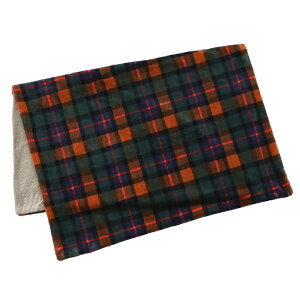 【送料無料】ブランケット ライフスタイル雑貨 毛布 掛け布団 大判 チェック柄 フェイクファー 裏ボア 厚手 2重仕様 寝具 インテリア あったか 防寒 秋 冬【メール便不可】【999】