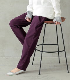 パンツ 裏起毛 レディース ボトムス ロングパンツ あったか 防寒 テーパードパンツ フレキシン ストレッチ マシンウォッシャブル ウエストゴム 美脚 体型カバー 秋 冬 オシャレウォーカー【メール便不可】【20】