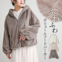 楽天市場】フェイクファー ジップアップの通販