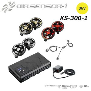 AIR SENSOR KS-300-1 36V �J���[�t�@���E�o�b�e���[�t���Z�b�g �N���_���} �G�A�Z���T�[ �󒲃E�F�A �M���� ��p �t�@���t���E�F�A ���^ �É� ���K ���� ��� ���[�N