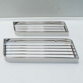 【新古品】 【モデルルーム展示品】 W295 浴室用 収納棚 クローム 2個セット 【傷有り】 【W0907-01】